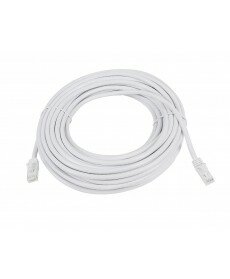 FLEXboot Series Cat6 24AWG UTP Ethernet Network Cable, 75ft White