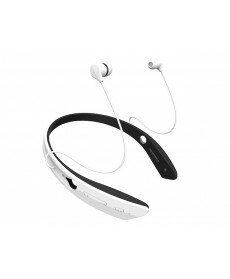 Monoprice - Bluetooth® In-Ear Headphones with aptX® NFC and Built-in Microphone- White