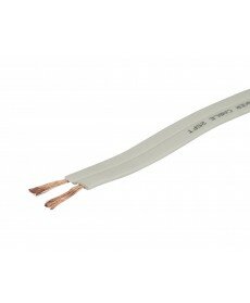 Monoprice - 25ft 16AWG Pure Copper Flat Speaker Wire- Beige