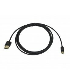 Monoprice Ultra Slim Series Passive MHL 3.0 Cable 6ft (6.5ft) - Black