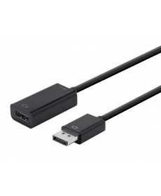 Monoprice - DisplayPort 1.2a to 4K HDMI® Active Adapter, Black