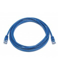 Monoprice 7FT Cat5e 350MHz UTP Ethernet Network Cable - Blue