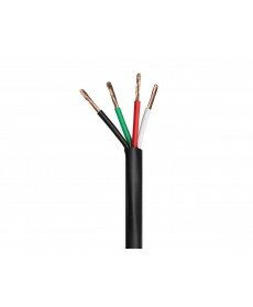 Nimbus Series 14AWG 4-Conductor CMP-Rated Speaker Wire, 250ft