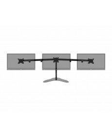 Monoprice Triple Monitor Free Standing Desk Mount 15" - 30" 
