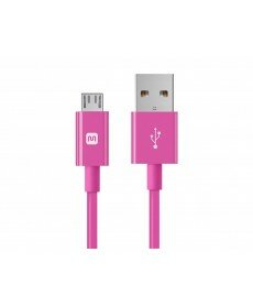 Monoprice - Select Series USB A to Micro B Charge & Sync Cable, 10ft Pink