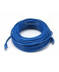 Cat5e 24AWG UTP Ethernet Network Patch Cable, 50ft Blue