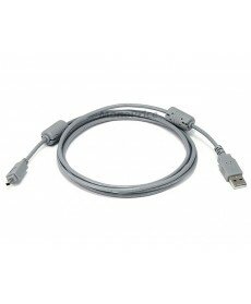 Monoprice 6ft A to Mini-B 4pin USB Cable w/ ferrites for FUJI Digital Camera - Gray