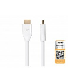 Monoprice Certified Premium High Speed HDMI® Cable, HDR, 3ft - White