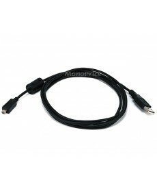 Monoprice 6ft A to Mini-B 8pin USB Cable w/ ferrites for Nikon Coolpix 775 and Olympus D40,C40