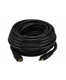 Monoprice 25ft 24AWG CL2 Standard HDMI Cable - Black