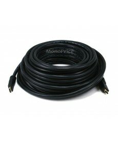 Monoprice 50ft 24AWG CL2 Standard Speed HDMI Cable - Black