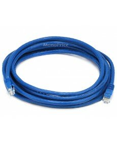 Monoprice Cat6 24AWG UTP Ethernet Network Patch Cable 14ft Blue