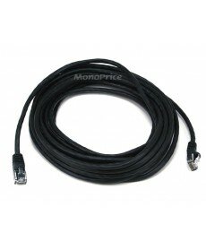 25FT Cat5e 350MHz UTP Ethernet Network Cable - Black