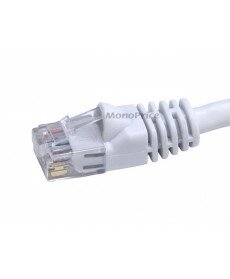 Monoprice 3FT 24AWG Cat6 550MHz UTP Ethernet Bare Copper Network Cable - White