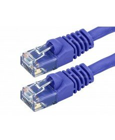 Monoprice - Cat6 24AWG UTP Ethernet Network Patch Cable, 100ft Purple
