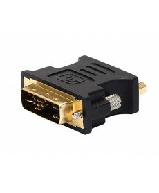 Monoprice - DVI-A Dual Link Male to HD15(VGA) Female Adapter (Gold Plated)