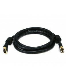 Monoprice - 10ft 28AWG CL2 Dual Link DVI-D Cable - Black