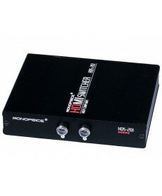 Monoprice - 2X1 Manual HDMI® Switch - Push Button Type