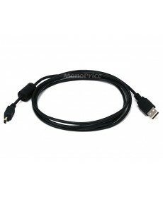 Monoprice 6ft A to Mini-B 14pin USB Cable w/ ferrites for FUJI Digital Camera
