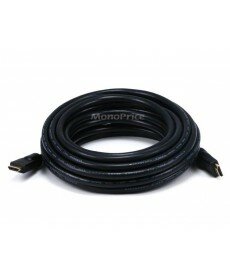 25ft 26AWG CL2 Standard Speed HDMI Cable - Black
