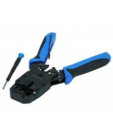 Monoprice - Professional Modular Crimps, Strips, and Cuts Tool [HT-2008A]