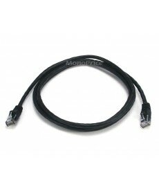 Cat5e 24AWG UTP Ethernet Network Patch Cable, 5ft Black
