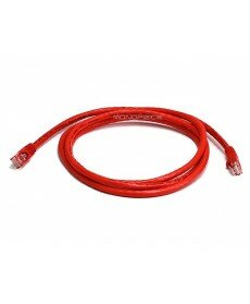 Cat6 24AWG UTP Ethernet Network Patch Cable, 5ft Red
