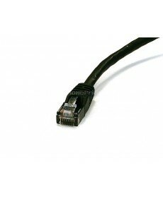 Monoprice 10FT 24AWG Cat6 550MHz UTP Ethernet Bare Copper Network Cable - Black 