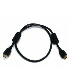 3ft 28AWG High Speed HDMI Cable w/Ferrite Cores - Black