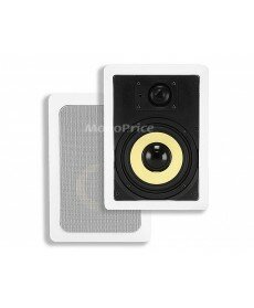 Caliber In-Wall Speakers 6.5-Inch Fiber 2-Way (pair)