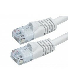 Monoprice 2FT 24AWG Cat6 550MHz UTP Ethernet Bare Copper Network Cable - White