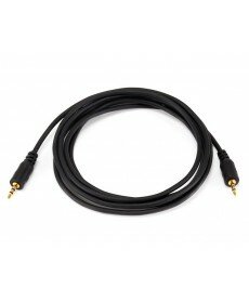 Monoprice - 6ft 2.5mm Stereo Plug/Plug M/M Cable - Black