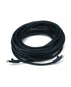 30FT Cat5e 350MHz UTP Ethernet Network Cable - Black