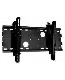 Monoprice - Titan Series Tilt Wall Mount for Medium 32- 55 inch TVs Max 165 lbs Black UL Certified - No Logo