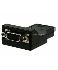 Monoprice DP (DisplayPort) Male to VGA Female Active Adapter