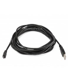Monoprice 15ft USB 2.0 A Male to Micro 5pin Male 28/28AWG Cable