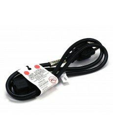 Monoprice - 3ft 18AWG Power Cord Cable w/ 3 Conductor PC Power Connector Socket (C13/5-15P) - Black