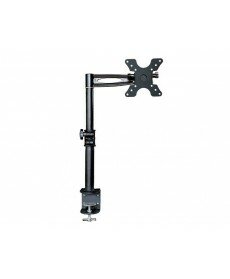 Monoprice - 2 Way Adjustable Tilting Desk Mount Bracket for LCD LED (Max 33Lbs, 13~30inch) - Black