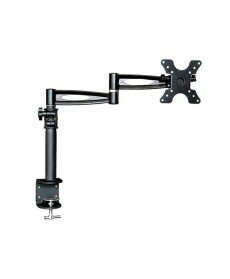 3 Way Adjustable Tilting Desk Mount Bracket for LCD LED (Max 33Lbs, 13~30inch) - Black 