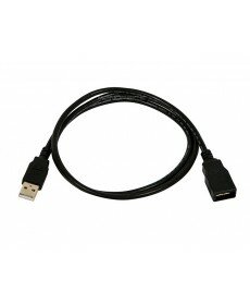 Monoprice 3ft USB 2.0 A Male to A Female Extension 28/24AWG Cable (Gold Plated)