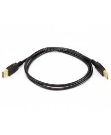 Monoprice 3ft USB 2.0 A Male to A Male 28/24AWG Cable (Gold Plated)