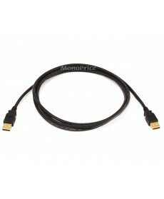 Monoprice 6ft USB 2.0 A Male to A Male 28/24AWG Cable (Gold Plated)
