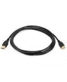 Monoprice 10ft USB 2.0 A Male to A Male 28/24AWG Cable (Gold Plated)