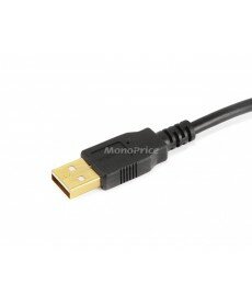 Monoprice 15ft USB 2.0 A Male to A Male 28/24AWG Cable (Gold Plated)