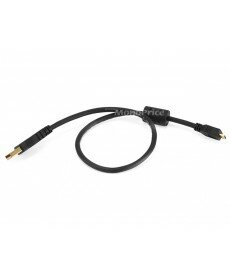 Monoprice 1.5ft USB 2.0 A Male to Micro 5pin Male 28/24AWG Cable w/ Ferrite Core (Gold Plated)