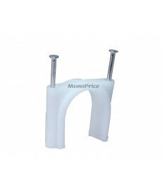 Monoprice Circle cable clips with steel nail, 40mm, 50pcs/Pack