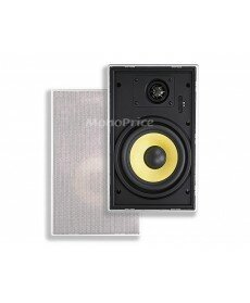 Monoprice 6-1/2 Inches Easy-Install In-Wall Speaker (Pair)
