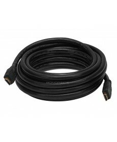 Monoprice 25ft 24AWG CL2 Standard HDMI® Cable With Ethernet - Black