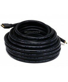 Monoprice Commercial Series Professional Standard HDMI® Cable with Ethernet, 35ft Black CL2