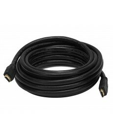 Monoprice - 20ft 24AWG CL2 Standard HDMI® Cable With Ethernet - Black